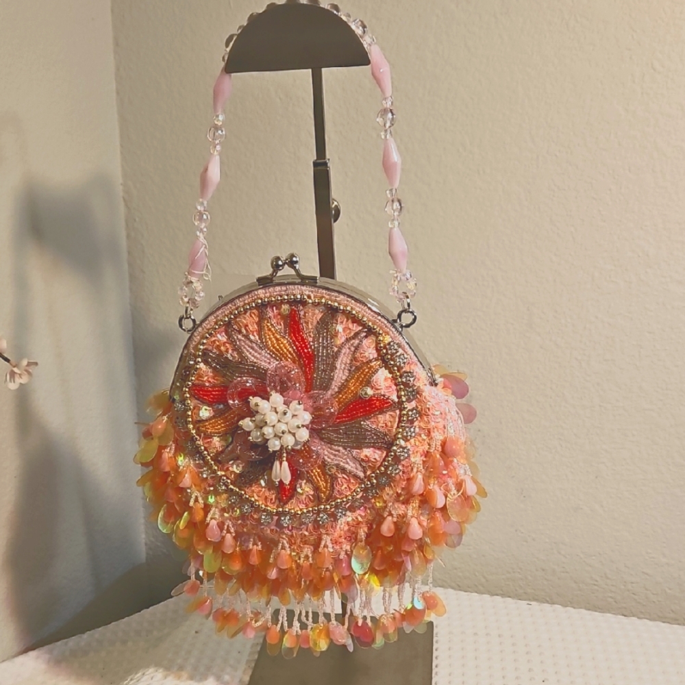 Candice Beaded Handbag